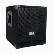 Seismic Audio Powered 10" Pro Audio Subwoofer Cabinet PA DJ PRO Audio Band Speaker New 500W - Really-Mini-Tremor