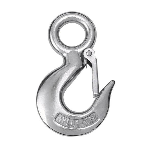 Grab Hooks, 1T Heavy-Duty Crane Scale Hook,Slip Hooks,304 Stainless Steel Lifting Hook Rigging Accessory,by HONSHEN. 2204 lbs.Work Load