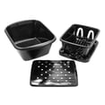 thumbnail image 2 of Camco Black Sink Kit with Dish Drainer, Dish Pan and Sink Mat (43518), 2 of 2