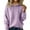 Light Violet, variant on Women's Solid Color Hooded Sweater, Loose Fit Pullover Hoodie, Spring Autumn Knit Top, Casual Oversized Pullover, Soft Cotton Blend Hoodie, Comfortable Lounge Wear Coffee L
