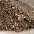 thumbnail image 3 of Allstar Brown / Beige Solid Thick Modern Shaggy Area Rug (4' 11" x 6' 11"), 3 of 7
