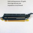 thumbnail image 5 of PCI Express 4.0 X16 To16X Adapter Increase Height Card Gen4 Motherboard Slot GPU GTX RX Graphics Card Protection IO Test, 5 of 5