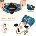 thumbnail image 2 of FORMRS Womens Shoulder Bag with Chain Strap Clutch Purse Cute Tote Handbag, Blue Abstract, 2 of 7