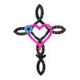 thumbnail image 2 of Homchy Atural Horsehsoe Cross with Heart Metal Wall Art Horseshoe Cross Outdoor Patio Home DecorHome Decor One Size, 2 of 3