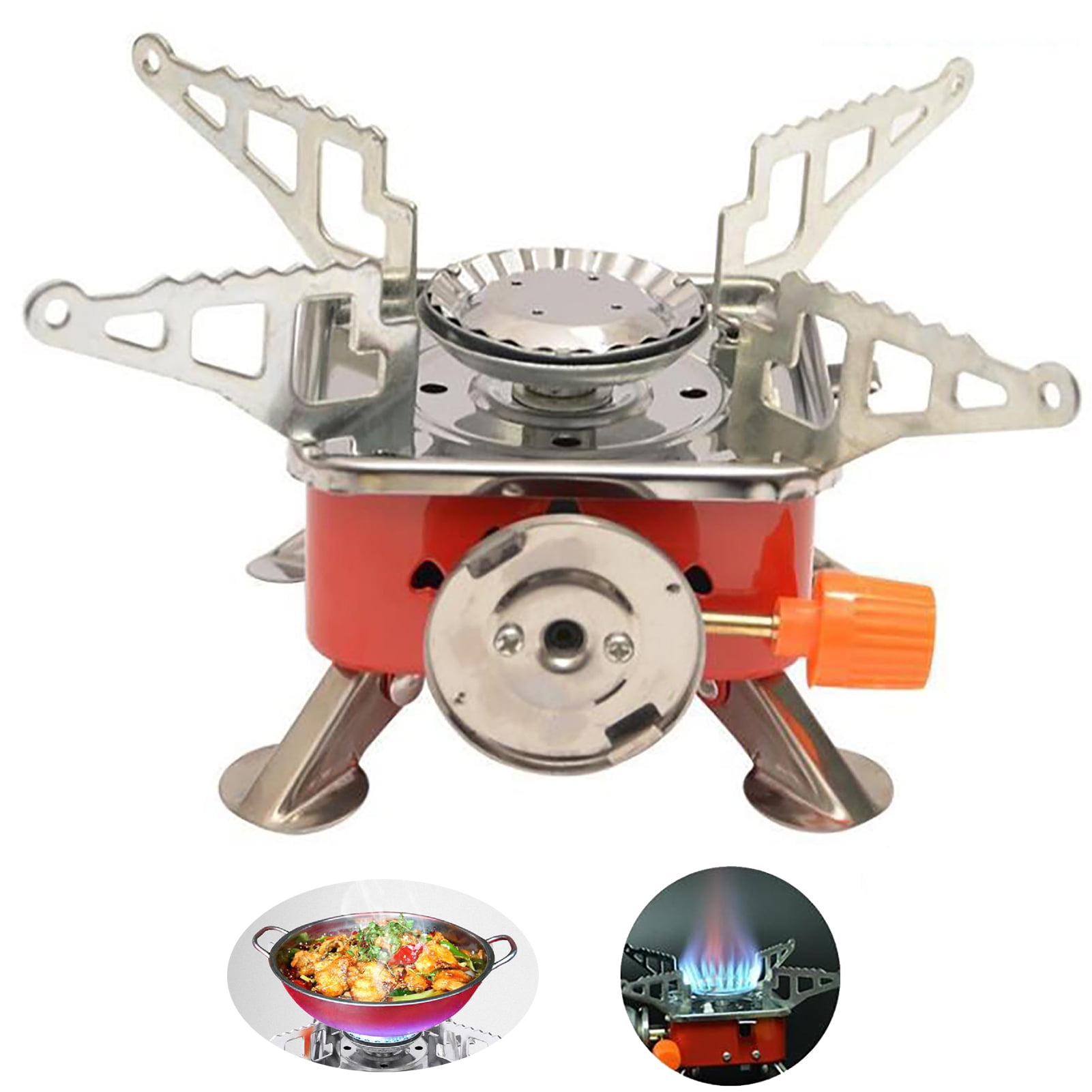 Ultralight Camping Gas Stove Outdoor Gas Burner Cooking Stove Portable Folding 