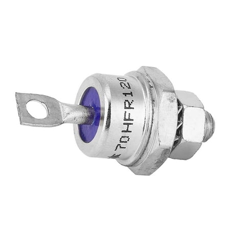 

5 Pair 70A 1200V Rectifier Diode 70HFR120 Forward Direction 70HF120 Reverse Direction Polarity Rectifie Spiral Rectifier Module for Battery Charging Converter Power Supply