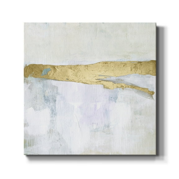 Wexford Home Gold Ribbon Horizon II-Premium Gallery Wrapped Canvas, 10" x 10" - Ready to Hang