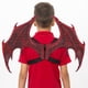thumbnail image 3 of Accesorios de ala de dragón NikouMX disfraz decorativo de Mardi Gras ala para Halloween Color Rojo, 3 of 8