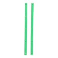 thumbnail image 1 of 1 Pair Skateboard Rails Head Anti Edge Guard Bumper Protective Bump Protect Rubber Strip Longboard Part, 1 of 9
