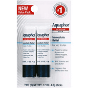 Aquaphor Lip Repair Stick, Lip Protectant, Moisturizing Lip Balm Multipack, 0.17 Oz, 2 Pack