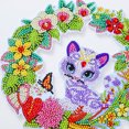 thumbnail image 2 of Kit Mosaico DIY Punto Taladro Diamante Pintura Corona Arte Guirnalda Manualidad para Regalo, 2 of 9