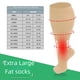 thumbnail image 2 of Calcetines de mujer, calcetines anchos, calcetines elásticos de talla grande, calcetines de presión, calcetines deportivos para pantorrilla, 2 of 4