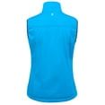 thumbnail image 2 of Women's Lightweight Softshell Vest, Windproof Sleeveless Jacket for Running Hiking Travel, Bright Blue S, 2 of 6