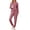 Pale Violet Red, variant on Ekouaer Pajamas for Women Set Soft Lounge Sets 2 Piece Pj Sets with Pockets