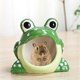thumbnail image 1 of Small Animal Ceramic Critter Bath, Ideal for Dwarf Hamsters and Gerbils, Pet Hideout Hut Cave, 1 of 4