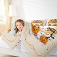 thumbnail image 3 of jejeloiu Cute Ghost Pumpkin Bedding Comforter Set,Halloween Spooky Bats Twin Comforter Sets,Balck Witch'S Hat Bedding Set For Boys Kids,Super Cozy Room Decorative Reversible,2 Pieces, 3 of 7