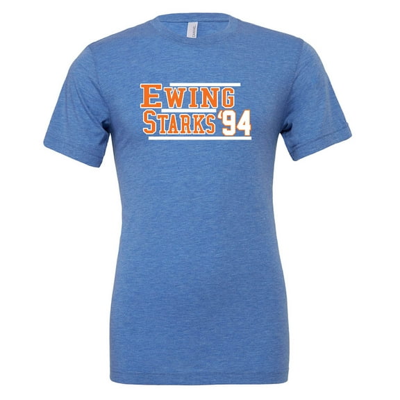 TRIBLEND Patrick Ewing John Starks Knicks 1994 Shirt T-Shirt