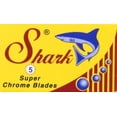 thumbnail image 2 of Cuchillas de afeitar Shark Super Chrome de doble filo, 100 unidades, 2 of 2