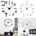 thumbnail image 3 of Spencer 15.75" x 04" Black Analog Round Traditional Wall Clock, 3 of 7