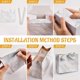 thumbnail image 3 of 10 Pieces Thank You Gift Bags Waterproof Paper Gift Bags with Bow Ribbon Marble Pattern Gift Bag Mini Paper Party Bag with Ribbon for Birthday Wedding, 3 of 5