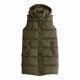 thumbnail image 4 of Puntoco Chaqueta De Algodón De Color Liso Para Mujer, Sin Mangas, Con Bolsillo Largo, Chaqueta Con Capucha, 4 of 4