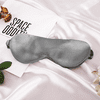THXSILK 22 Momme Silk Sleep Eye Mask, Lightweight & Comfortable, Super Soft Eye Mask for Sleeping, Naps, Night Blindfold Eyeshade, Charcoal