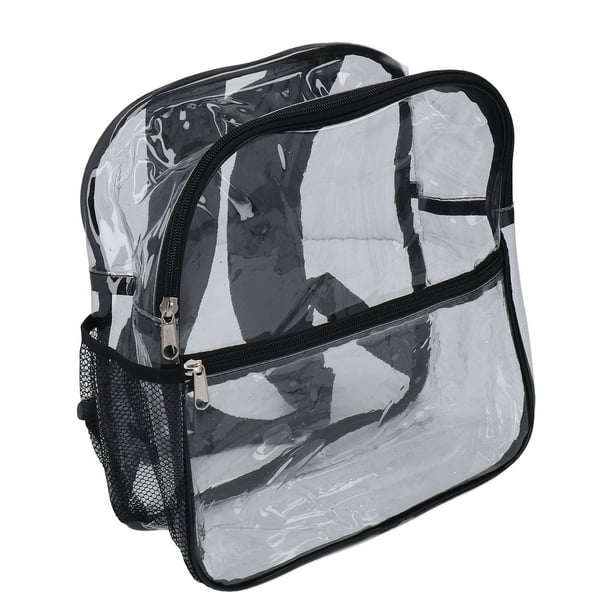 Mochila transparente simple NikouMX Mochila transparente para estudiantes de gran capacidad