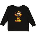 thumbnail image 3 of Inktastic Big Sister Superhero Girls Long Sleeve Toddler T-Shirt, 3 of 5