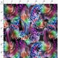 thumbnail image 3 of Soimoi Poly Georgette Fabric Leopard Animal Skin Print Sewing Fabric Yard 52 Inch Wide, 3 of 6
