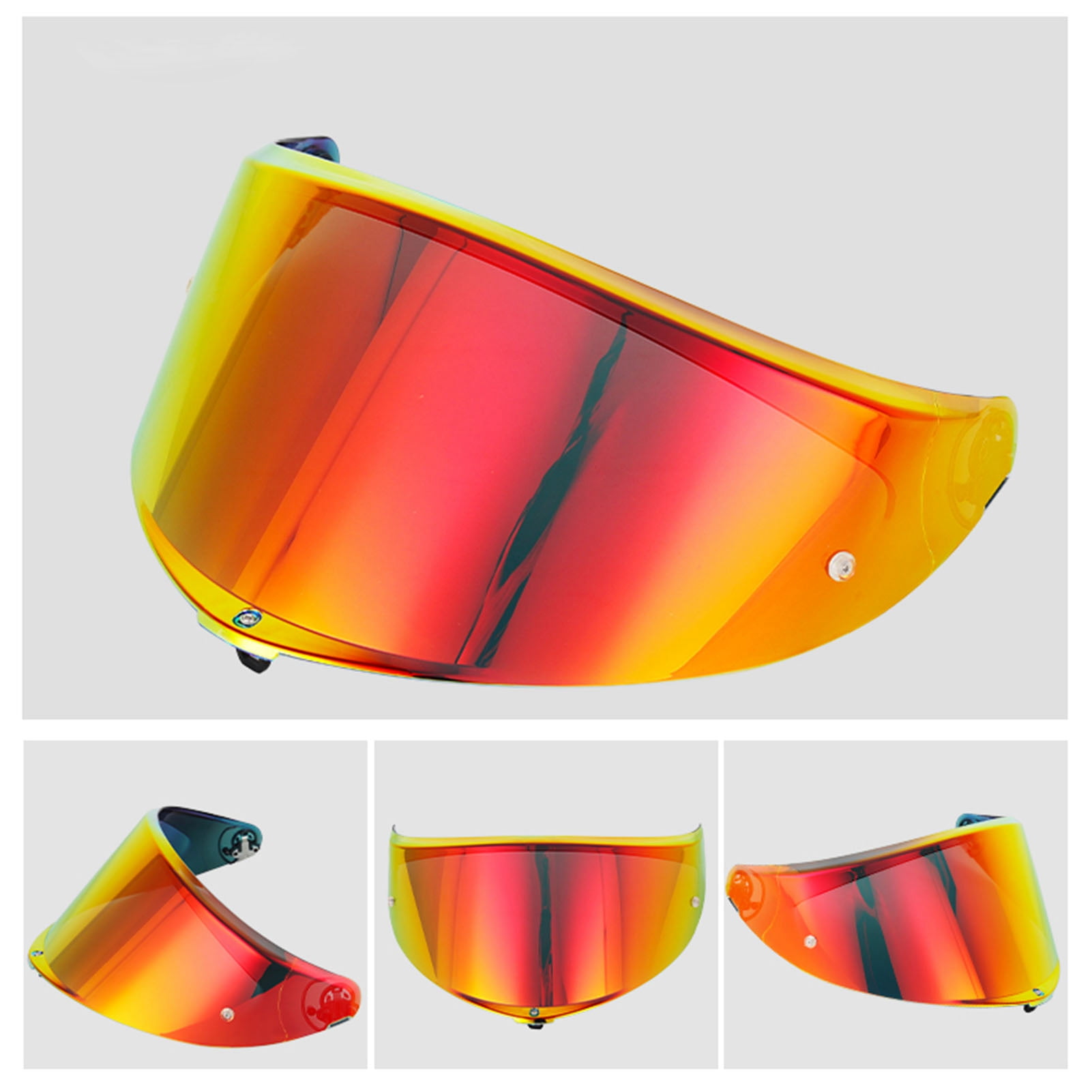 Elowen Helmet Visor Replacement for AGV K6 K6S Visor Helmet Visor Replacement for AGV K6 K6S Full Face Helmet Motorcycle Helmet Lens