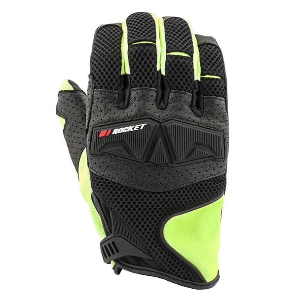 Guantes Para Moto Joe Rocket Trans Canada Mesh Neón amarillo L