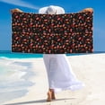 thumbnail image 5 of Sikiie BBQ Beach Towel for Women Men, Pool Bath Beach Camping Beach Towel Adult Blanket for Travel Swim 27.5"x 55", 5 of 6