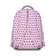thumbnail image 3 of Butterfly Print University Backpack - Durable School Bag with Laptop Sleeve, Side Pockets, Comfortable for All-Day Use, 3 of 6