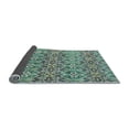 thumbnail image 2 of Ahgly Company Indoor Square Abstract Light Blue Modern Area Rugs, 8' Square, 2 of 4