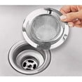 thumbnail image 2 of 2 Pzas Coladera Para Tarja De Fregadero Acero Inoxidable Allcell-Alltech Coladera Tarja, 2 of 3