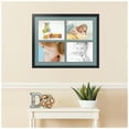 thumbnail image 2 of ArtToFrames Collage Photo Picture Frame with 4 - 9x12 Openings, Framed in Black with Nile Green and Black Mats (CDM-3926-3), 2 of 8