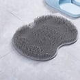 thumbnail image 4 of Masajeador de pies para ducha, masajeador de limpieza, cepillo antideslizante para fregar, cepillo para fregar los pies, alfombrilla de masaje para una relajación saludable WD.WDQZL Hogar, 4 of 5