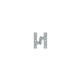 thumbnail image 2 of Deltana OK3025B26D-L 3" x 2-1/2" Hinge in Brushed Chrome, 2 of 2