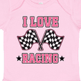 thumbnail image 4 of Inktastic I Love Racing Rally Flags Girls Girls Baby Bodysuit, 4 of 5