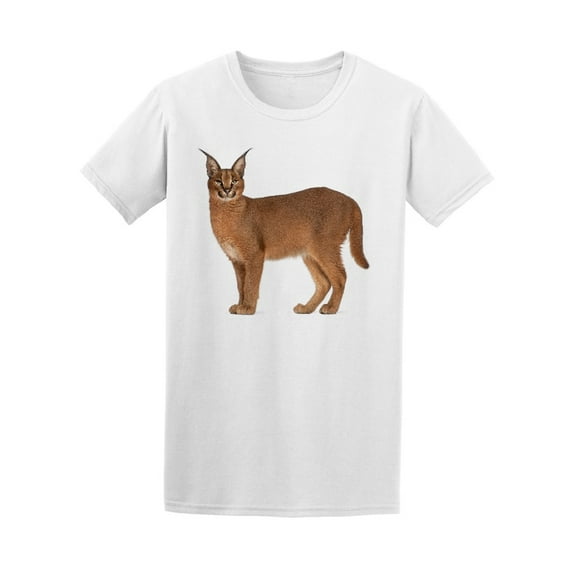 Young Caracal Looking Away Tee Men's -Image by Shutterstock