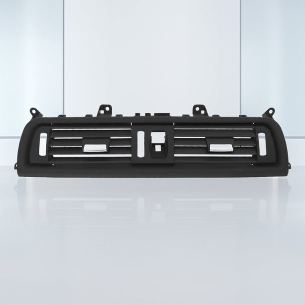 Rejilla De Ventilación Delantera Del Aire Acondicionado Panel de salida de aire con cubierta de ventilación de CA para BMW Serie 5 F10/F11/F18 (sin cromo)