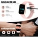 thumbnail image 3 of Weeiluoq Reloj Inteligente Mujer,Relojes smartwatch Deportivos,120+ Modos Deportivos,con Monitor De Frecuencia Cardíaca,GPS,Touch Screen, Bluetooth, Compatible con Android & iOS (Rosa), 3 of 5