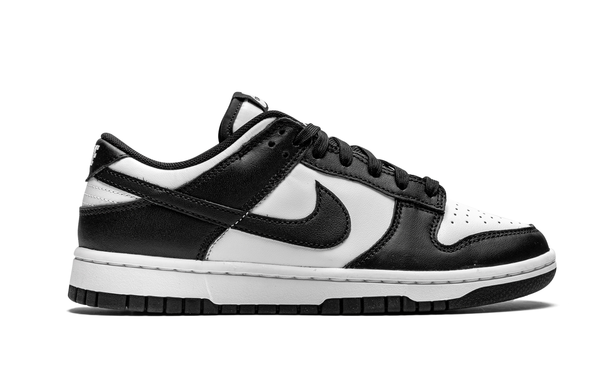 Nike Dunk Low Retro Men's Sneakers Black White photo 6