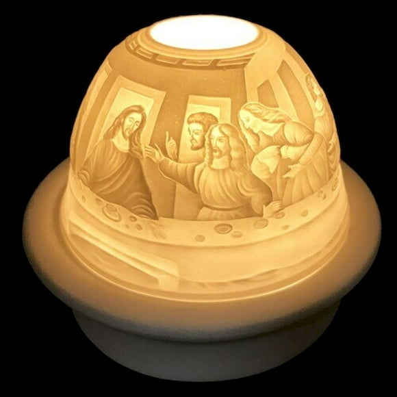 The Last Supper Tea Light Dome Candle Holder