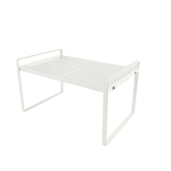 Kitchen Shelves, Cabinet Organization Mini Storage Shelf, White