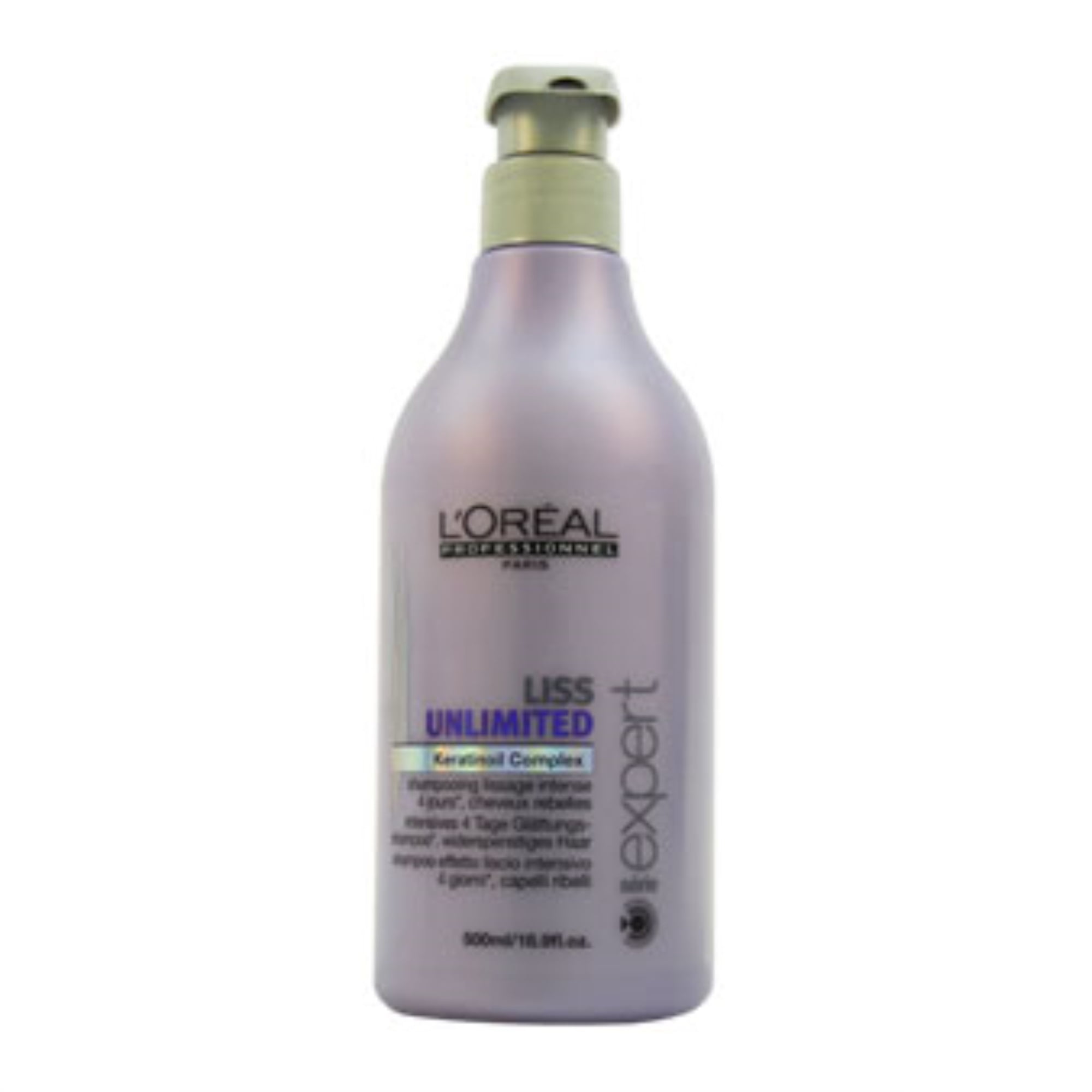 Liss Unlimited Keratinoil Complex Shampoo by L'Oreal Professional for