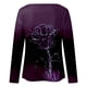 thumbnail image 3 of Camisas Para Mujer Moda Manga Larga Cuello Redondo Blusa Estampada Otoño Causal Pullover Tops Odeerbi ODB127845, 3 of 4
