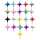 thumbnail image 4 of Bearachild 1 Uds. Conjunto de globos brillantes de papel de aluminio azul de 10 pulgadas globo de papel de aluminio para fiesta de cumpleaños Kits de decoración para fiestas Gris 10 pulgadas, 4 of 6