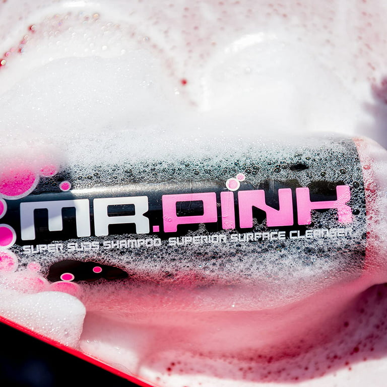 Pink Foam Car Wash Soap