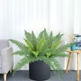 thumbnail image 1 of C Sped Artificial Para Decoraci N De Exteriores, Imitaci N De Plantas Verdes, Maceta Colgante, Resistente a Los Rayos Uv, Para Uso En Interiores Y Exteriores, Dise O Moderno, Para Hogar, 1 of 8